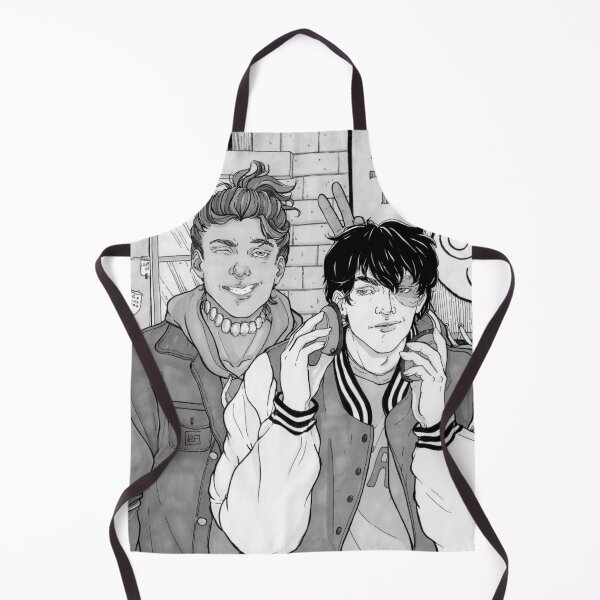 Item preview, Zuko and Sokka, modern AU designed and sold by k-dreamcatcher.