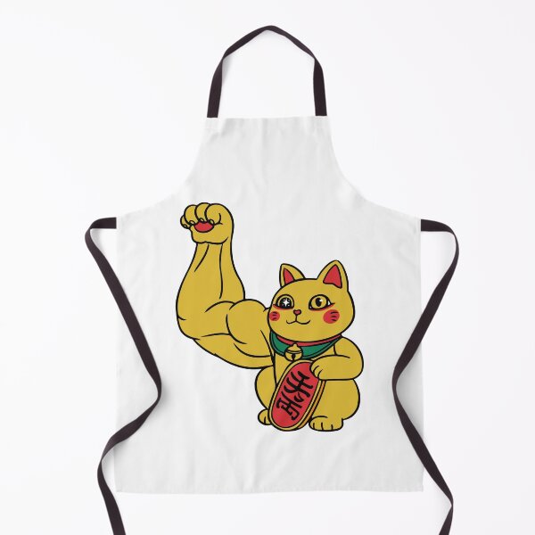 Item preview, Lucky Muscle Cat designed and sold by Kastaway.