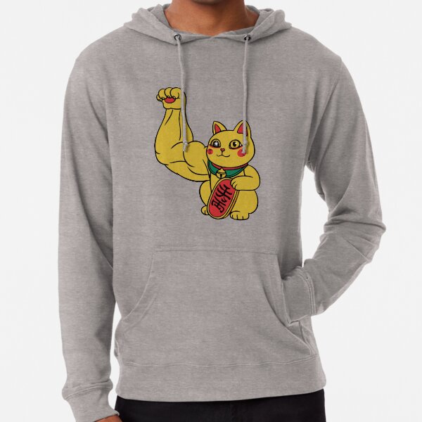 Adidas the lucky clearance cat graphic hoodie