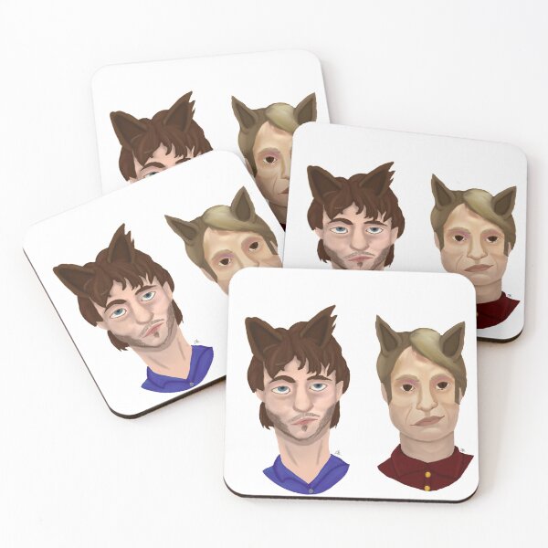 Item preview, Catboy Hannibal and Dogboy Will designed and sold by Werezolft.