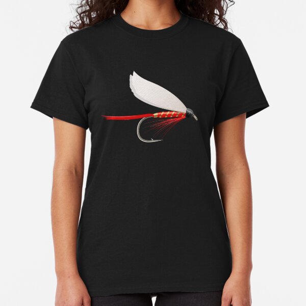 Fishing Dry Fly Red Classic T-Shirt