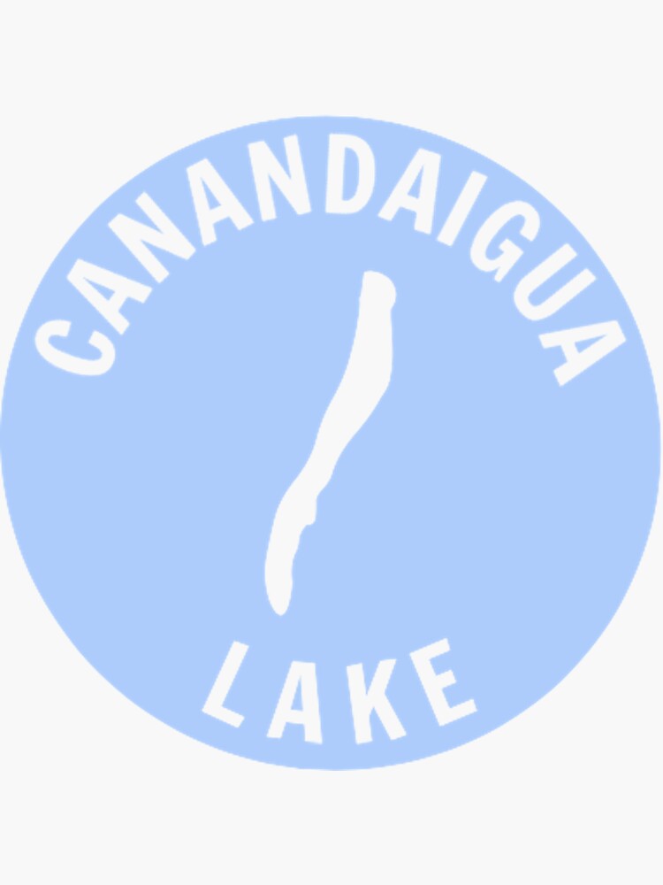 "Canandaigua Lake" Sticker for Sale by bgdesigns Redbubble