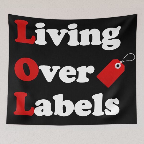 Item preview, LOL - living over labels designed and sold by VintagePrada.