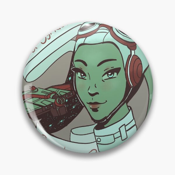 Artikelvorschau, Rebellenpilot, Freiheitskämpfer: Hera Syndulla entworfen und verkauft von Pilot-Doodles.