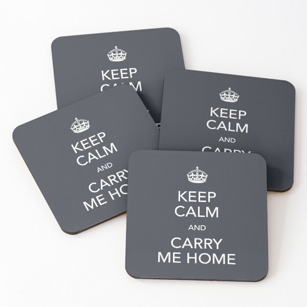 Item preview, Keep Calm and Carry Me Home designed and sold by TheDesignIgloo.