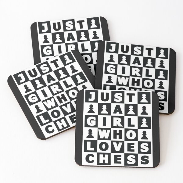 Item preview, Just A Girl Who Loves Chess Jut A Girl Who Loves Chess designed and sold by MalakichiRussel.
