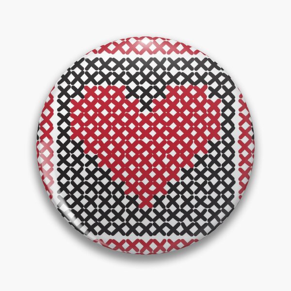Item preview, Cross-stitch Hearts designed and sold by PeachPaisleyPro.