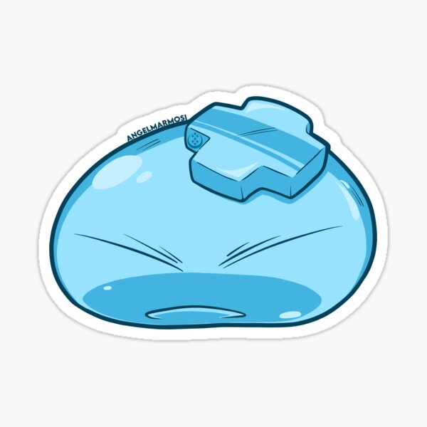 Frustrated Rimuru Glossy Sticker