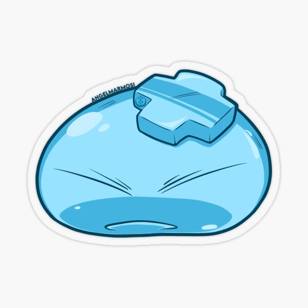 Frustrated Rimuru Transparent Sticker