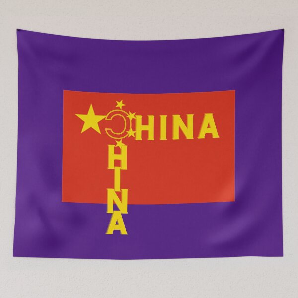 Item preview, Chinese flag designed and sold by Sara 2000.
