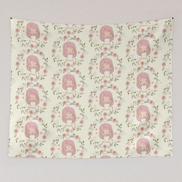 Item preview, Drawing Princess and Flowers designed and sold by Cheap Women's Shirts.