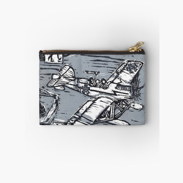 Item preview, (More) Waving Goodbye at an Airplane (Gray tones) designed and sold by Hokusai's Kitten.