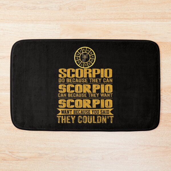 Item preview, Scorpio Do Because They Can designed and sold by ElenoraDavis.