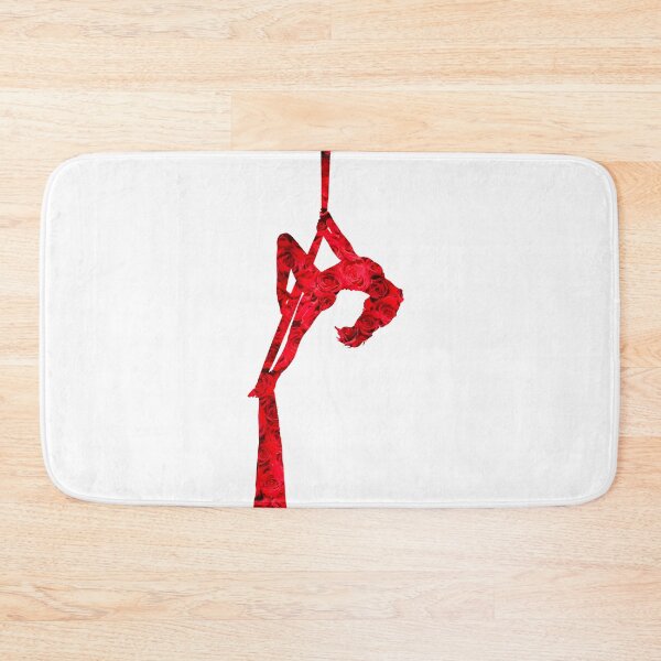 Item preview, Aerial Silks Valentine's Day Rose Silhouette  designed and sold by taylluna.