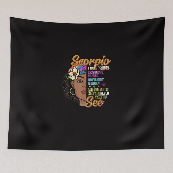Item preview, Scorpio Melanin Women Zodiac designed and sold by ElenoraDavis.