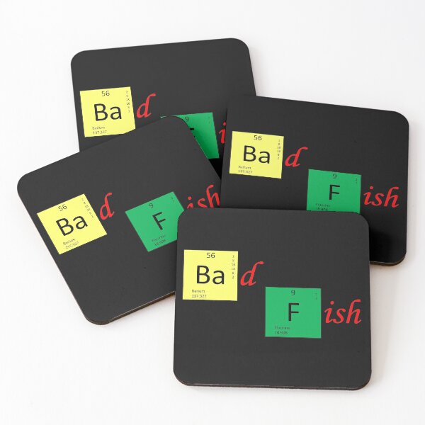 Item preview, Periodic Bad Fish designed and sold by ScienceNerd.