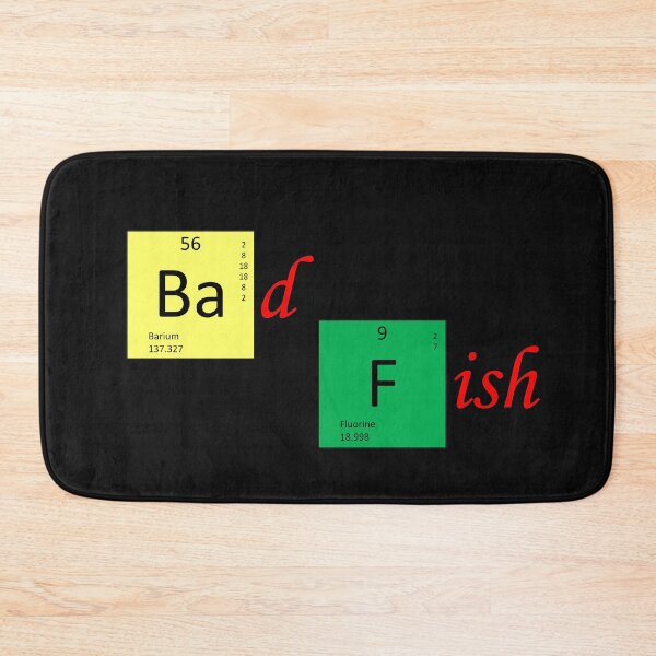 Item preview, Periodic Bad Fish designed and sold by ScienceNerd.