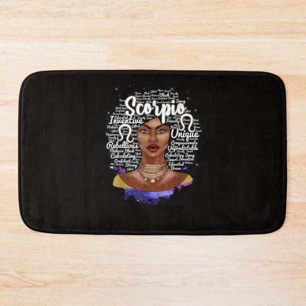 Item preview, Scorpio Queen For Melanin Afro Queen Zodiac designed and sold by ElenoraDavis.
