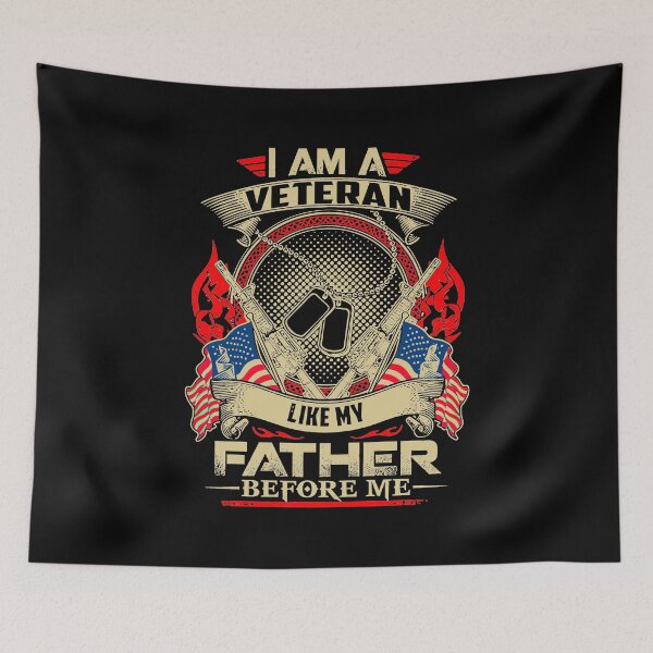 Item preview, I Am A Veteran Like My Father Before Me designed and sold by boyerhayes.