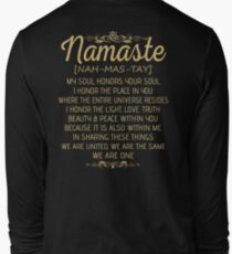 dur se namaste t shirt