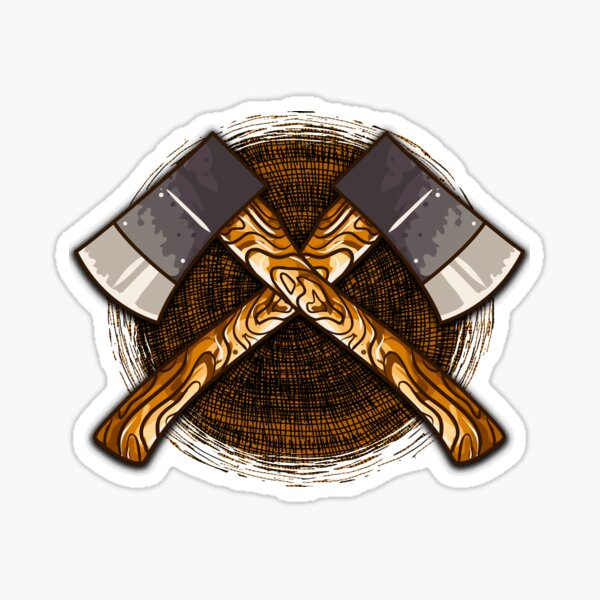 Item preview, Cross Axe Throwing designed and sold by EverythingKawai.