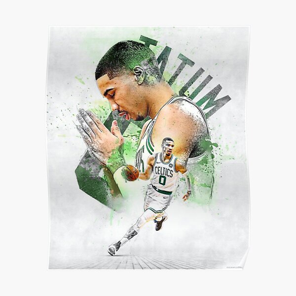 Wallpaper JaysonTatum Art Poster