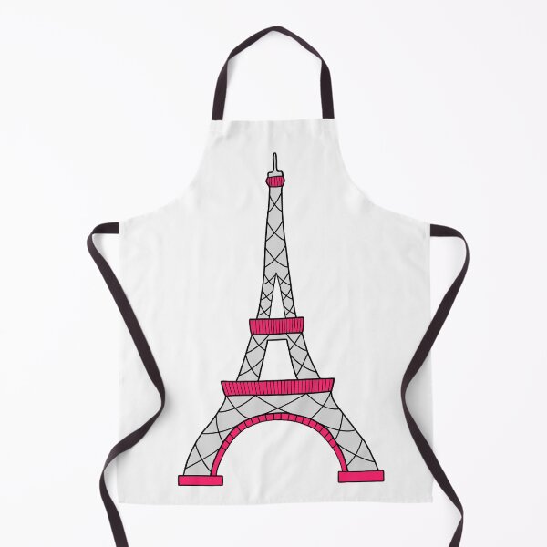Item preview, Grey and Hot Pink Eiffel Tower designed and sold by passionatelyem.