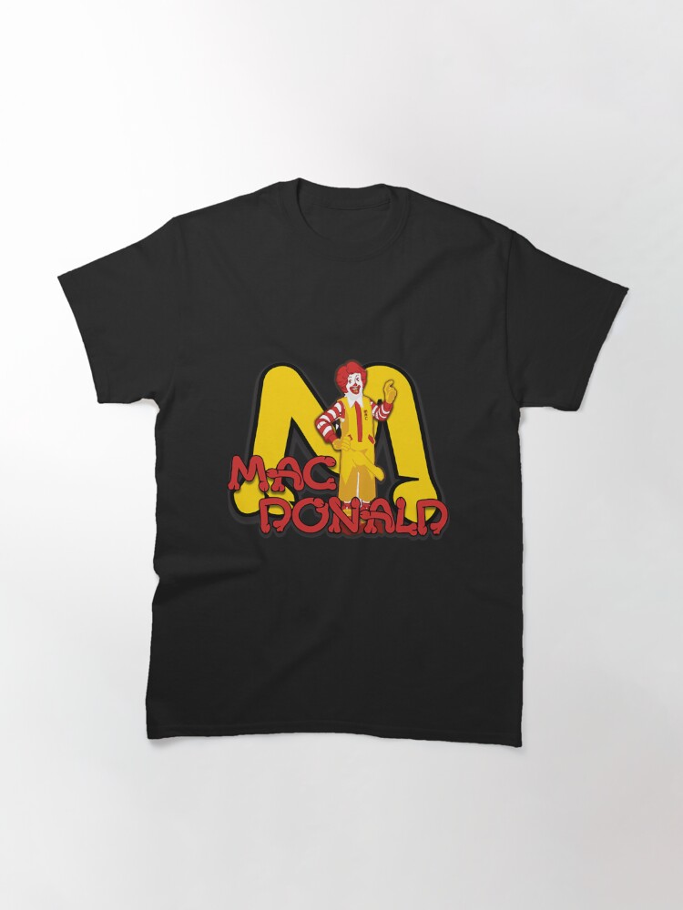 mcdonalds parody shirt