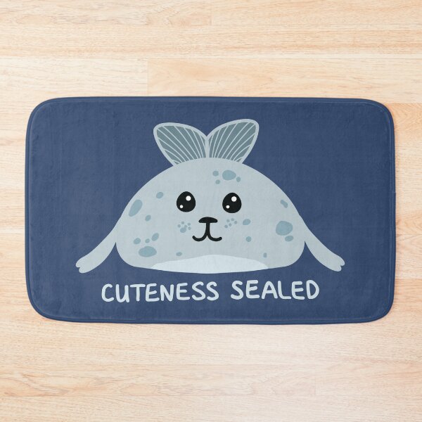 Item preview, Cuteness Sealed - Kawaii Seal designed and sold by BundaBear.