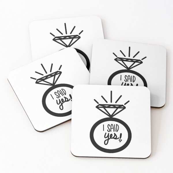 Item preview, I Said Yes! designed and sold by ameliaesmith.