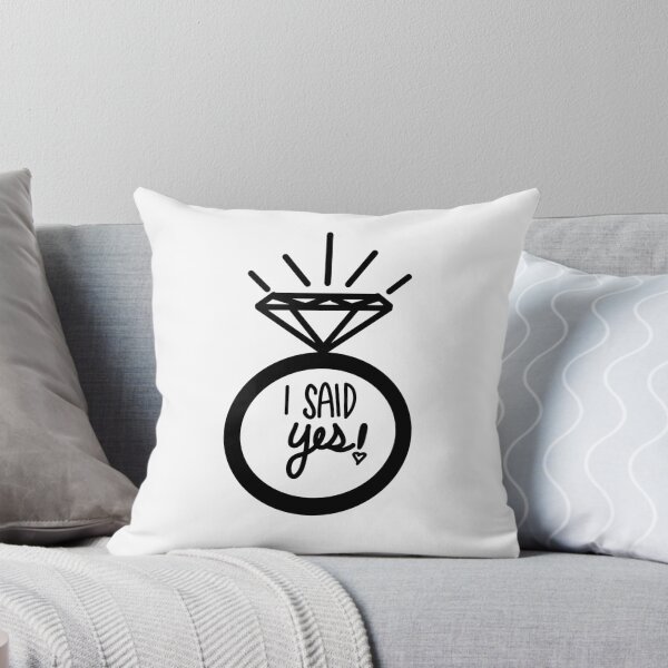 Item preview, I Said Yes! designed and sold by ameliaesmith.