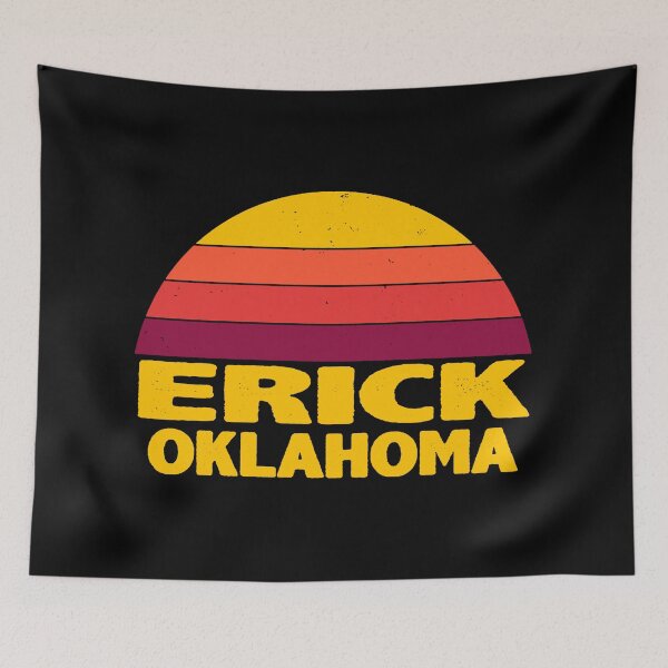 Item preview, Vintage Retro ERICK OKLAHOMA Shirt designed and sold by campnou3508.