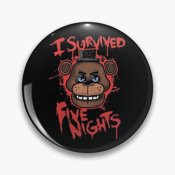 Item preview, I Survived Five Nights At Freddy's Pizzeria Shirt designed and sold by campnou3508.
