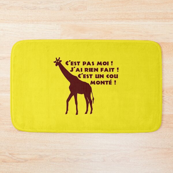 Item preview, IT'S NOT ME, I DID NOTHING, IT'S A MOUNTED NECK! (Giraffe) designed and sold by francoisville.