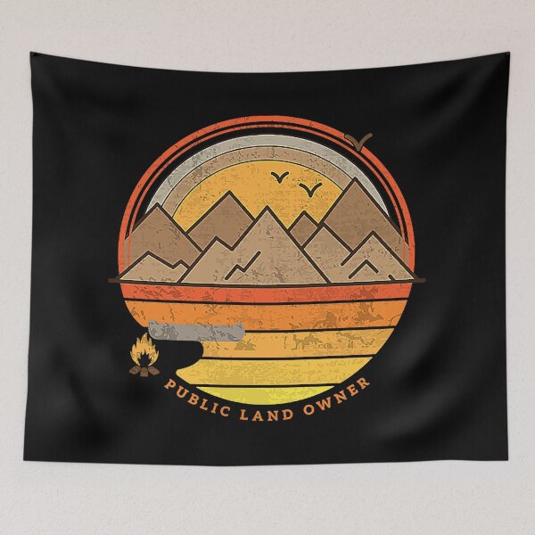 Item preview, Public Land Owner Canoe Hiking Camping Shirt designed and sold by campnou3508.