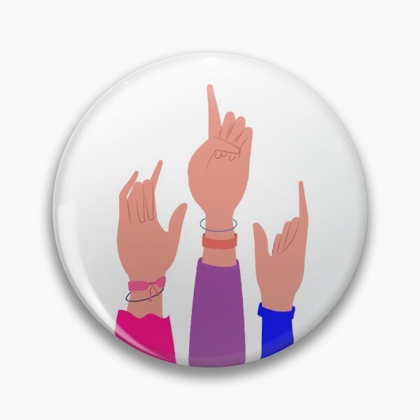 Item preview, Bisexual Pride Hands Up  designed and sold by meicha.