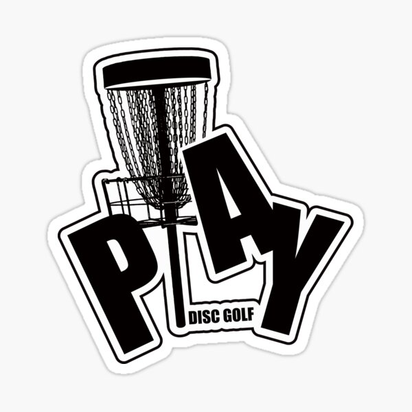 "Disc Golf Basket" Sticker for Sale by Momeador Redbubble