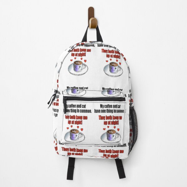 Item preview, My Coffee and Cat Have One Thing in Common! designed and sold by TJHstudio.