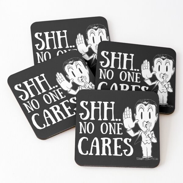 Item preview, Shh No One Cares designed and sold by mewsis.