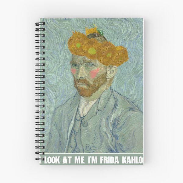 Item preview, When Van Gogh pretends to be Kahlo designed and sold by Klassikal-Art.