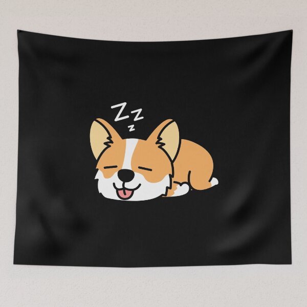 Item preview, Lazy Corgi Sleeping Funny Corgi Lover Birthday Gift  designed and sold by xtocky.