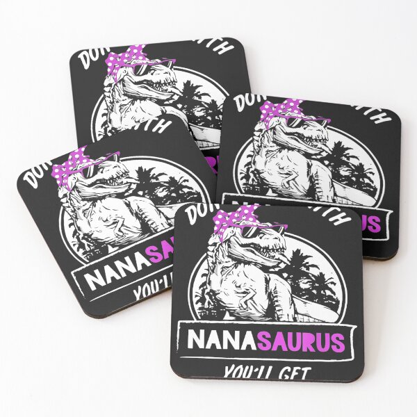 Item preview, Women's Don't Mess With Nanasaurus You'll Get Jurasskicked designed and sold by MarvaDiaz.