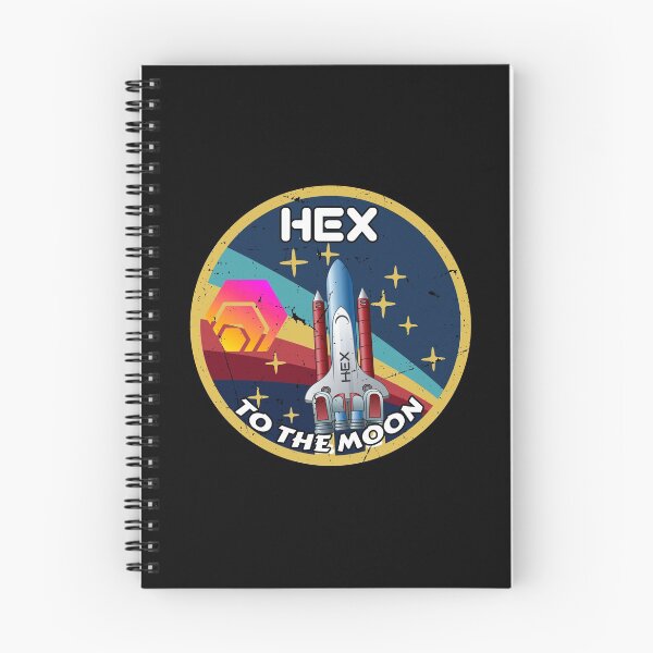 Item preview, HEX Cryptocurrency Space Badge  designed and sold by Bitcoin-Fashion.