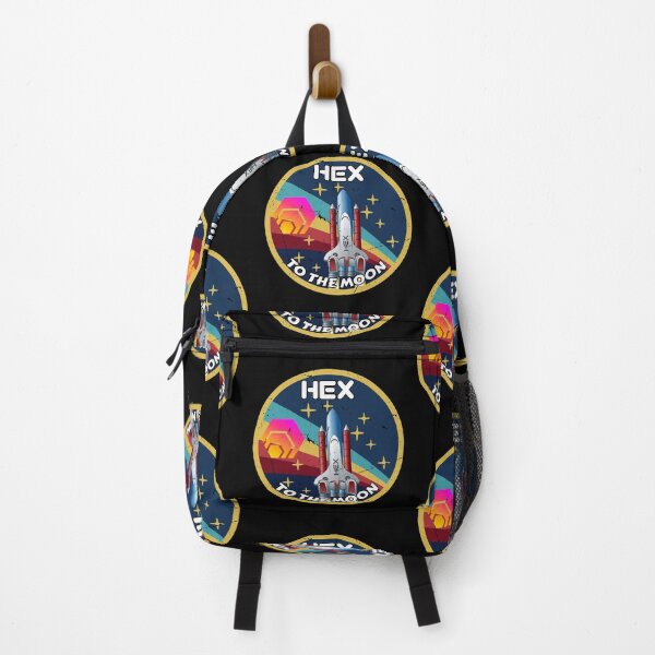 Item preview, HEX Cryptocurrency Space Badge  designed and sold by Bitcoin-Fashion.