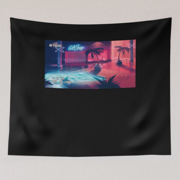 Item preview, Lofi Vaporwave Aesthetic Anime Scenery - Sad Lofi designed and sold by Hitagivapor.