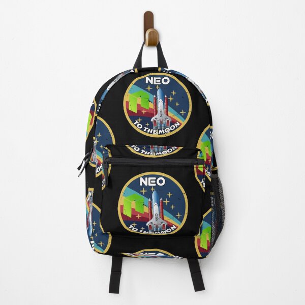 Item preview, NEO Cryptocurrency Space Badge designed and sold by Bitcoin-Fashion.