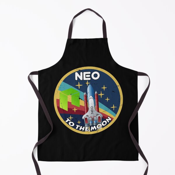 Artikelvorschau, NEO Cryptocurrency Space Badge entworfen und verkauft von Bitcoin-Fashion.