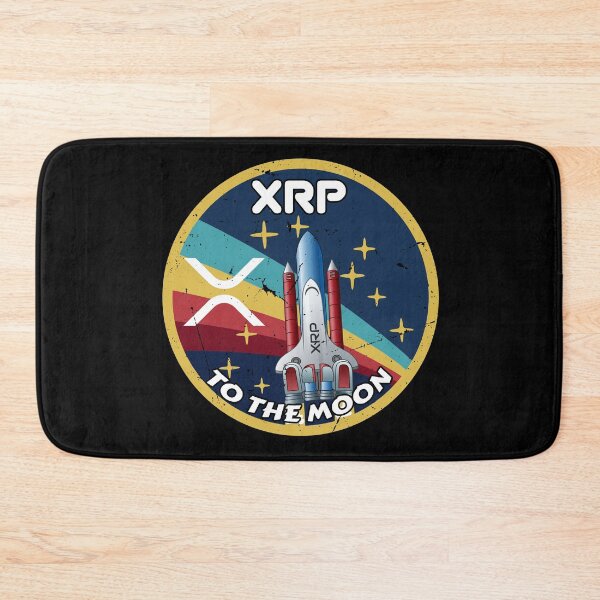 Item preview, Ripple XRP Cryptocurrency Space Badge  designed and sold by Bitcoin-Fashion.