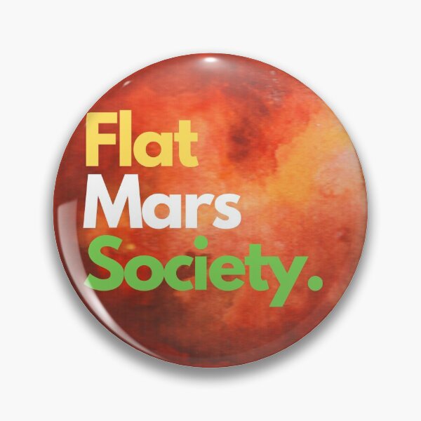 Item preview, Flat Mars Society designed and sold by Trendy Design.