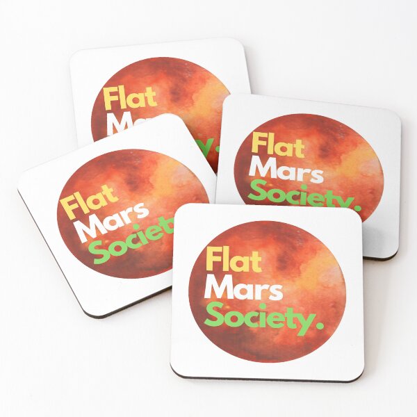 Item preview, Flat Mars Society designed and sold by Trendy Design.